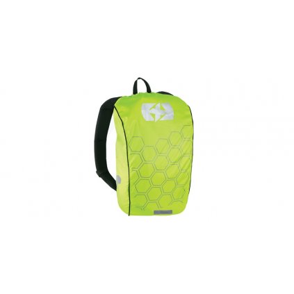reflexní obal/pláštěnka batohu Bright Cover, OXFORD (žlutá/reflexní prvky, Š x V = 640 x 720 mm)