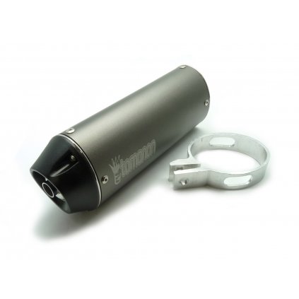 Tomanon exhaust silent muffler stomp titanium 28mm 1