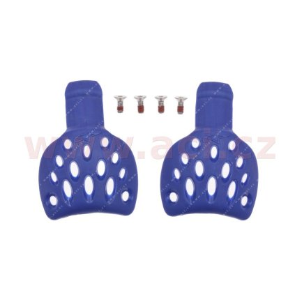 slidery paty pro boty SUPERTECH R, ALPINESTARS (modré, pár) (Velikost 39/41)
