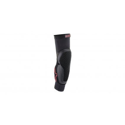 chrániče loktů BIONIC FLEX 2022, ALPINESTARS (černá/červená, pár)