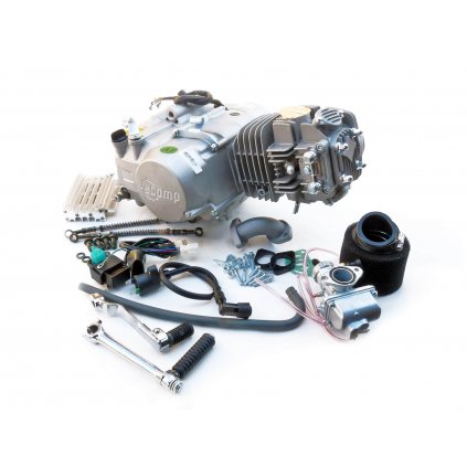 pitbike motor Stomp YX 140 se závodní vačkou Z40 s příslušenstvím Stomp, DemonX, WPB