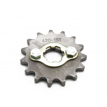 pitbike řetězové kolečko 420/15 na hřídel 20mm, Stomp, DemonX, WPB