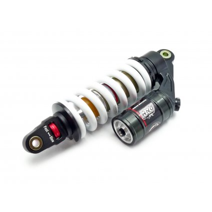 pitbike tomanon stomp superstomp rear piggi back shock adjustable absorber 280mm DNM DNMshock