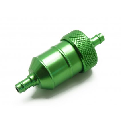pitbike palivový filtr CNC zelený