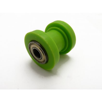 pitbike rolnička řetězu, vnitřní průměr 10mm, zelená, Stomp, DemonX, WPB
