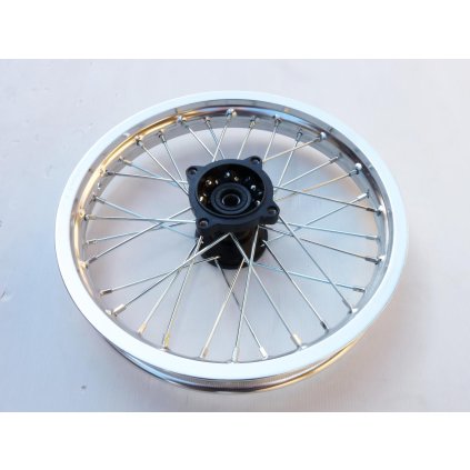 pitbike přední kolo 14 palců ALLOY 7075 stříbrné Stomp, DemonX, WPB