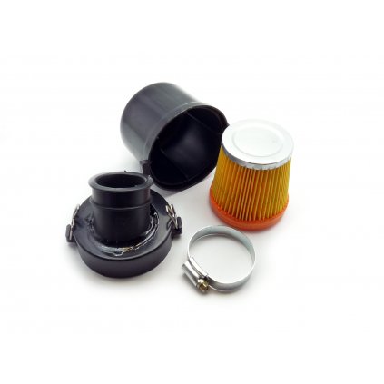 pitbike vzduchový filtr v plastovém boxu 38mm Stomp, DemonX, WPB