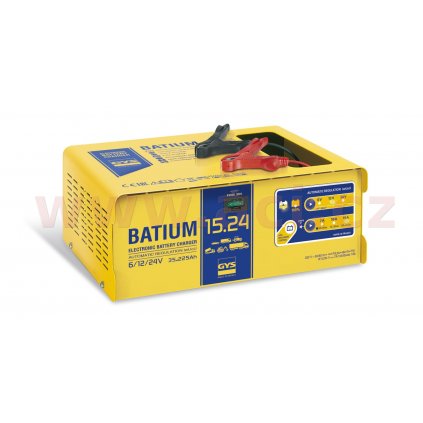 nabíječka GYS BATIUM 15.24 6/12/24 V, 225 Ah, 15 A