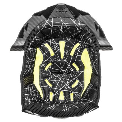 klobouk interiéru pro přilbu TWIST 2.0, AIROH (černá) (Velikost XS)