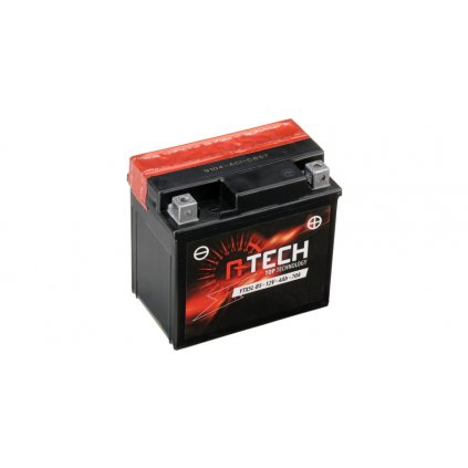 baterie 12V, YTX5L-BS, 4Ah, 70A, bezúdržbová MF AGM 114x71x106, A-TECH (vč. balení elektrolytu)