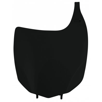 čelní číslová tabulka Kawasaki, RTECH (černá)