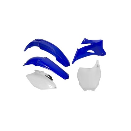 sada plastů Yamaha, RTECH (modro-bílá, 5 dílů)