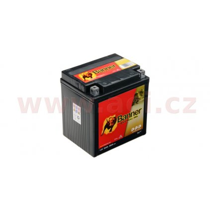 baterie gelová 12V, GT30-3, 30Ah, 380A, BANNER Bike Bull GEL 168x127x177