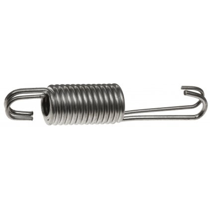 pružina bočního stojanu (celková délka 10cm, délka pružiny 3,5cm, průměr pružiny 1,8cm)