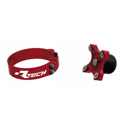 lift control - pomocník startu na vidlici SHOWA - vnější průměr 57 mm (250-450 CRF/KXF/YZF), RTECH (červený)