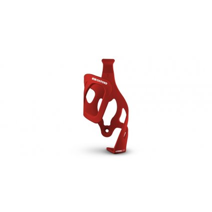 košík HYDRA SIDE PULL s možností vyndavání bidonu/láhve bokem, OXFORD (červený, plast)