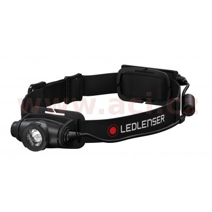 LED LENSER H5R CORE - svítilna se superledkou, čelovka dobíjecí, dosvit 200 m, záruka 7 let