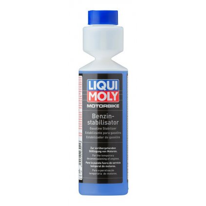 LIQUI MOLY Motorbike Benzin Stabilisator - stabilizátor benzínu Motorbike 250 ml