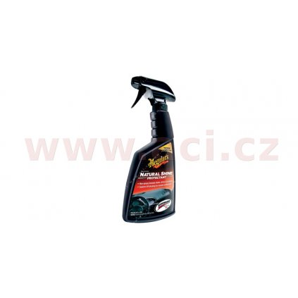 MEGUIARS Natural Shine Vinyl & Rubber Protectant - ochrana interiérových plastů, přirozený vzhled (nedodává lesk) 473 ml