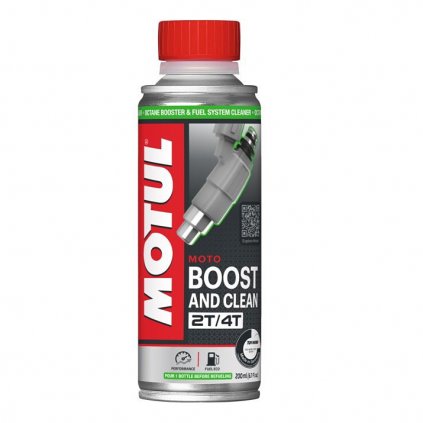 MOTUL Boost & Clean Moto, přísada do paliva 200 ml