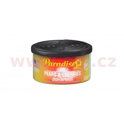 Osvěžovač vzduchu Paradise Air Organic Air Freshener, vůně: Pears & Cherries ( vůně Hrušky & višně)