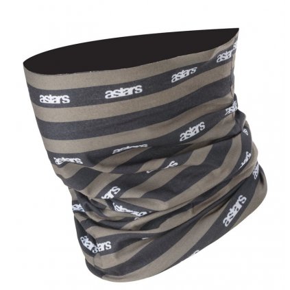 nákrčník VINTAGE NECK TUBE 2021, ALPINESTARS (černá/zelená)