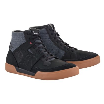 boty GRANGE OSCAR, ALPINESTARS (černá/denim) (Velikost 42)
