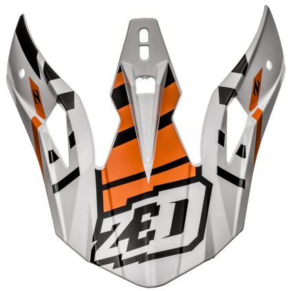 kšilt pro přilby X1.9 a X1.9D, ZED (oranžová/bílá/černá)
