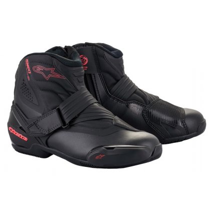 boty STELLA SMX-1 R, ALPINESTARS, dámské (černá/růžová)