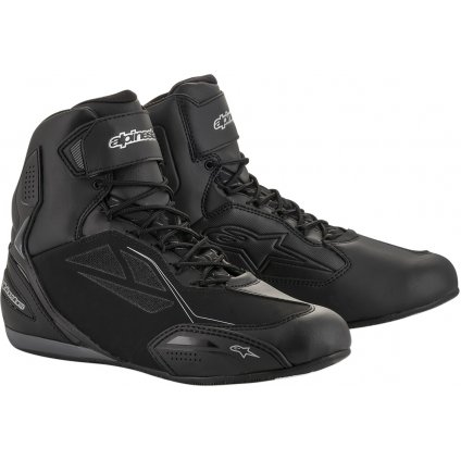 boty STELLA FASTER-3 DRYSTAR, ALPINESTARS, dámské (černá/stříbrná) 2025 (Velikost 37)