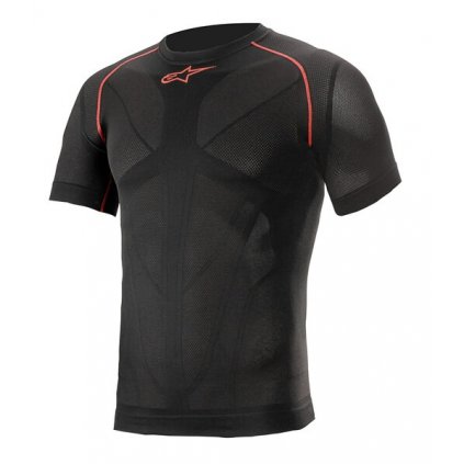 termoprádlo s krátkým rukávem RIDE TECH SUMMER 2022, ALPINESTARS (černá/červená)