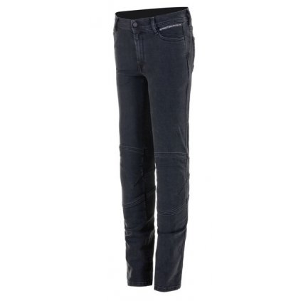 kalhoty EMI DENIM kolekce DIESEL JEANS 2021, ALPINESTARS, dámské (sepraná černá)
