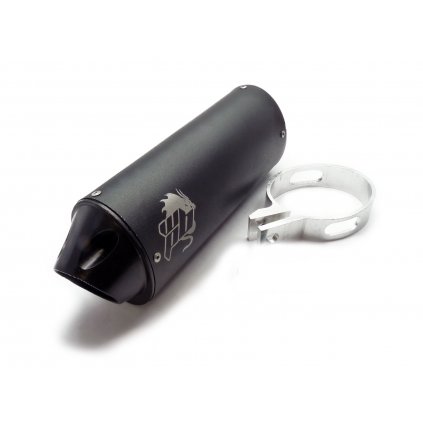 stomp Tomanon exhaust muffler WPB black 38mm 1