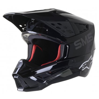 přilba S-M5 ROVER, ALPINESTARS (černá/antracit maskáčová lesklá) 2023 (Velikost 2XL (obvod 63 - 64 cm))