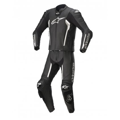 dvoudílná kombinéza MISSILE 2, TECH-AIR kompatibilní, ALPINESTARS (černá/bílá) 2025 (Velikost 50)