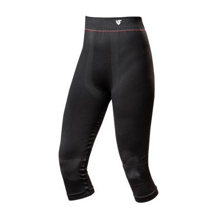 termoprádlo spodky HERO PANT 3/4 WOMEN, UNDERSHIELD, dámské (černá) (Velikost S/M)