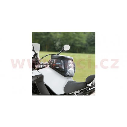 tankbag na motocykl X20 Adventure QR, OXFORD (černý, s rychloupínacím systémem na víčka nádrže, objem 20 l)