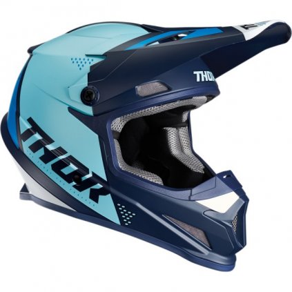 motokrosova helma thor sector s9 blade navyblue helmet 2019 (2)
