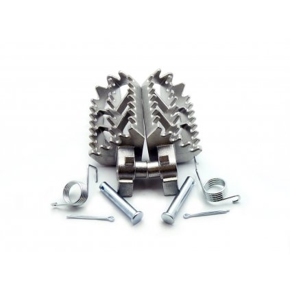 pitbike tomanon alluminium footpeg set