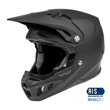 přilba FORMULA SOLID, FLY RACING dětská (černá matná) (Velikost YL)