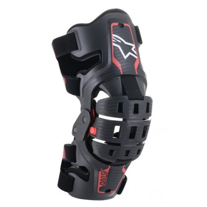 kolenní ortézy BIONIC 5 S 2023, ALPINESTARS, dětské (černá/červená, pár)