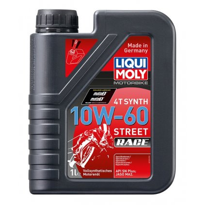 LIQUI MOLY Motorbike 4T Synth 10W60 Race, plně syntetický motorový olej 1 l