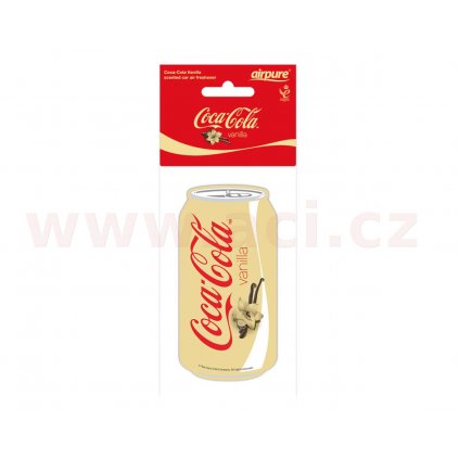 Coca-Cola závěsná vůně, vůně Coca Cola Vanilla - plechovka