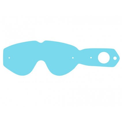 strhávací slídy plexi pro brýle PROGRIP, Q-TECH (50 vrstev v balení, čiré)