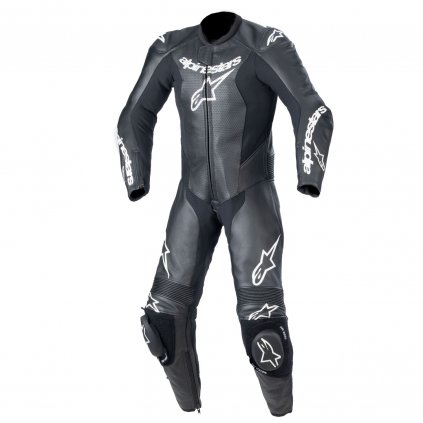 jednodílná kombinéza GP PLUS 2, ALPINESTARS, dětská (černá/bílá) 2025 (Velikost 120)