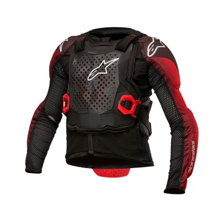 chránič těla BIONIC TECH YOUTH, ALPINESTARS, dětský (černá/bílá/červená) 2025 (Velikost S/M)