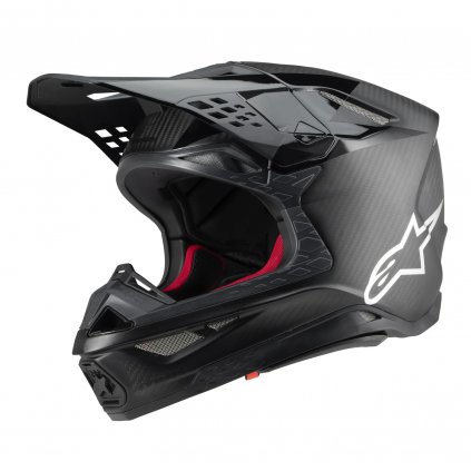 přilba SUPERTECH S-M10 FAME, ALPINESTARS (lesklý karbon/matný karbon) 2025 (Velikost XS (obvod 53 - 54 cm))