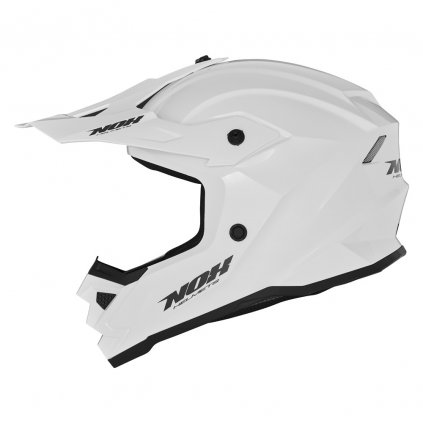 přilba N761 MX, NOX, dětská (bílá) 2025 (Velikost L (obvod 51 - 52 cm))