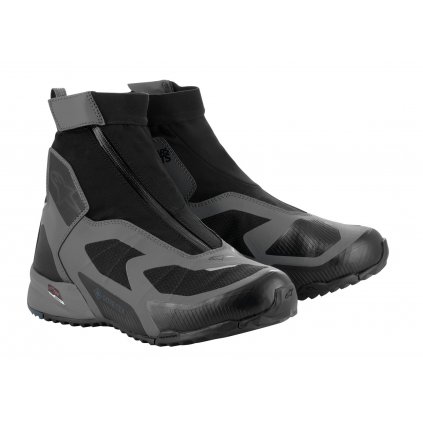 boty CR-8 GORE-TEX, ALPINESTARS (černá/tmavě šedá/tmavě modrá) 2025 (Velikost 42)
