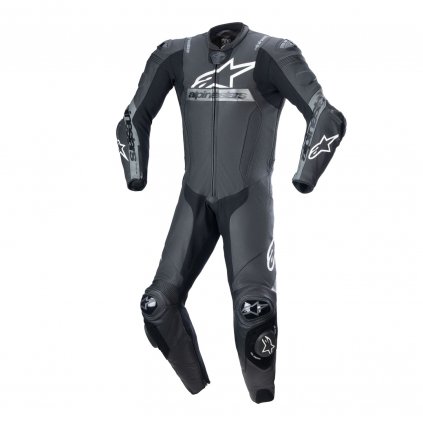 jednodílná kombinéza MISSILE 2 WARD, ALPINESTARS (černá/metalická šedá) 2025 (Velikost 54)